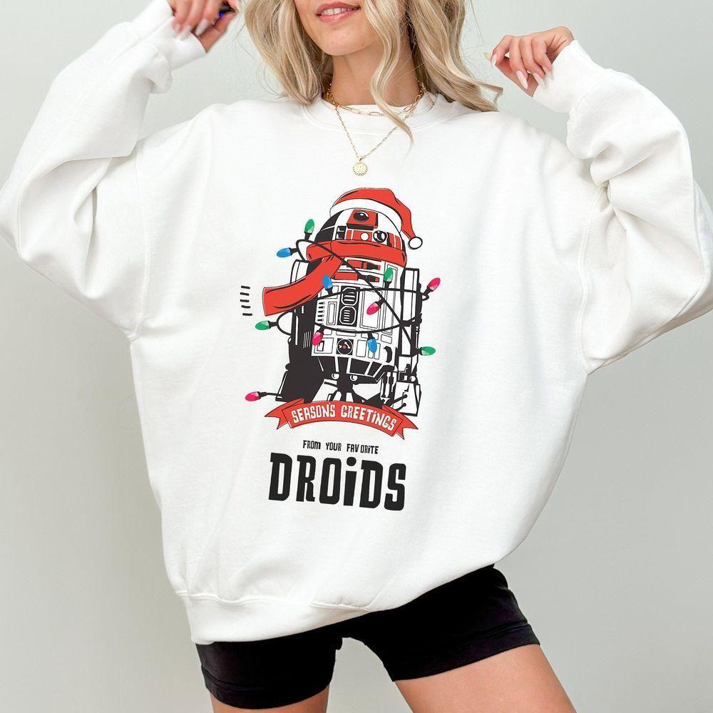 R2d2 Seasons Greetings Droids Christmas Holiday Star Wars Vuitino Apparel